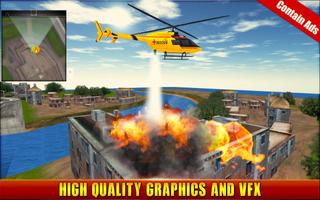 American Rescue Helicopter Simulator 3D ảnh chụp màn hình 1