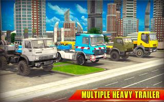 새로운 화물 트럭 드라이버 18: 트럭 시뮬레이터 경기 포스터