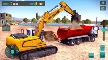 Construction Simulator 3D Game پوسٹر