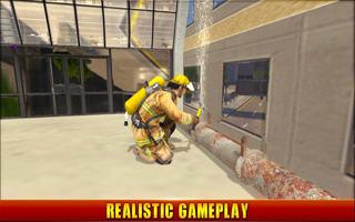 Firefighter Simulator Games تصوير الشاشة 2