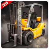 Forklift Simulator Crane Games Zeichen