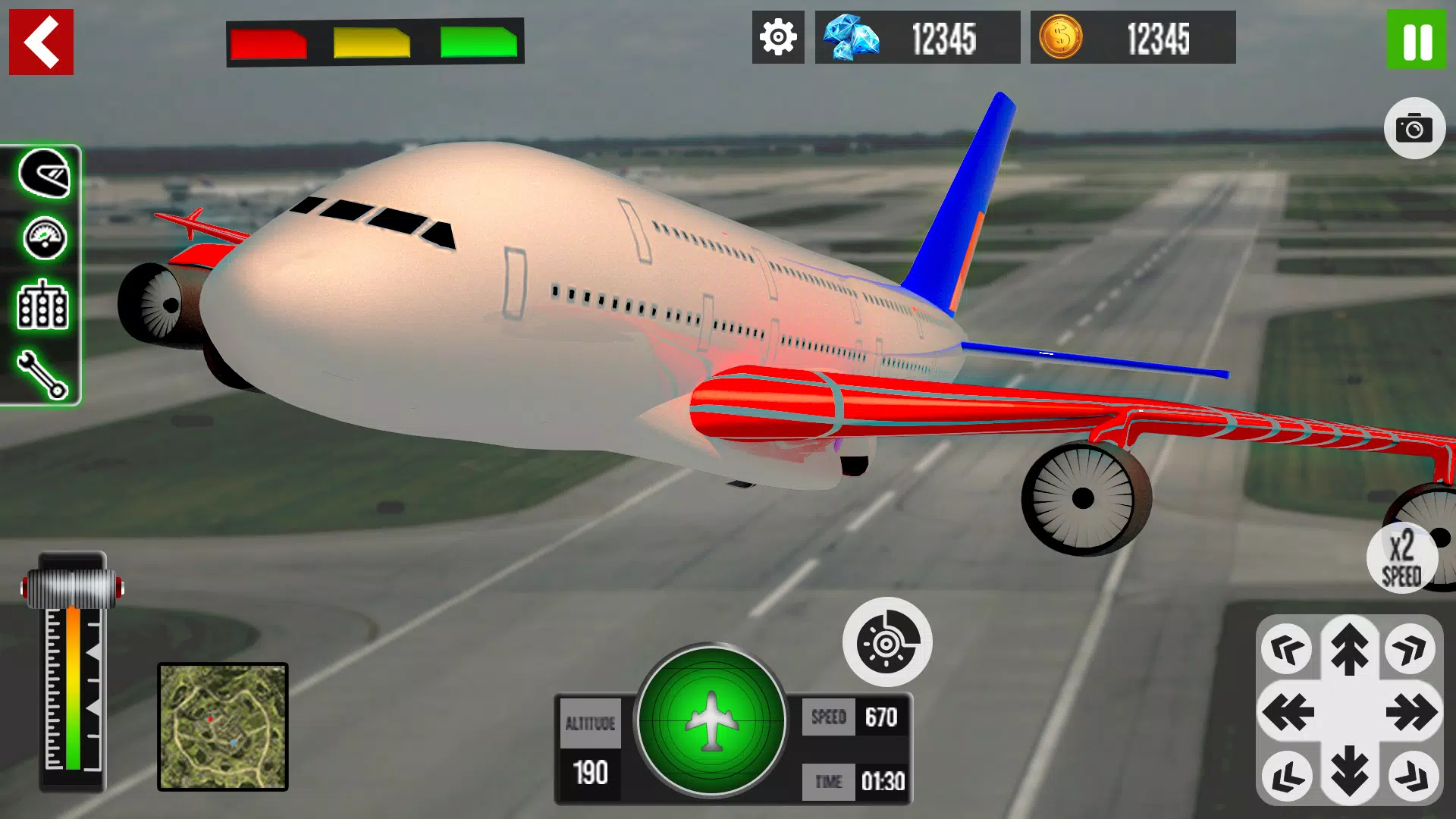 Flight Simulator: Plane Game 2.0.3 APK + Mod for Android.