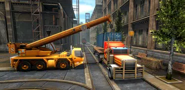 Crane Driving Simulator Game