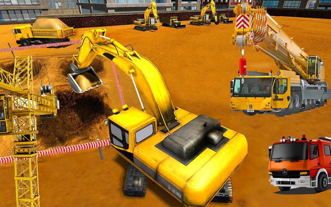 Bau Kran Simulator Spiel 18 Bau Sim Fur Android Apk Herunterladen