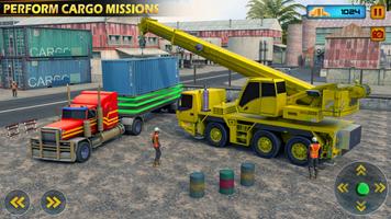 Crane Driving Simulator Game پوسٹر