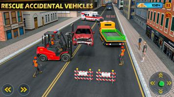 Gra symulacyjna jazdy dźwigiem screenshot 2