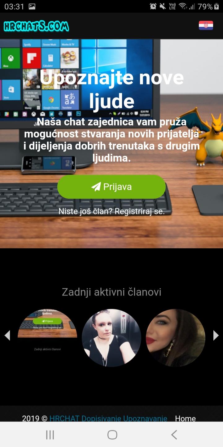 Hrvatski chat za dopisivanje