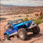 OffRoad Jeep Abenteuer Zeichen