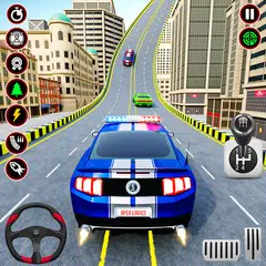 Dubai Police Car Games 3d Icon