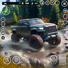 Offroad 4x4 Jeep Rallye Fahren Zeichen