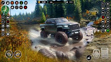 hors route 4x4 jeep se rallier Affiche