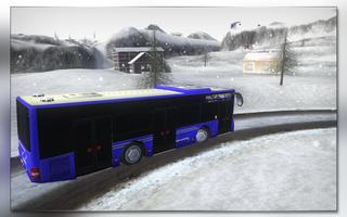 Sneeuw Bus Bestuurder-poster