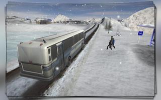 Snow Bus Driver Simulator 2019 screenshot 1