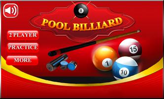 Jouons Pool Billiard Affiche
