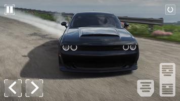 Muscle Car Drive Dodge Demon capture d'écran 2