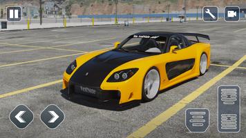Speed Mazda RX7 Car Drift Race постер