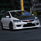 Furious Honda Civic City Race Zeichen