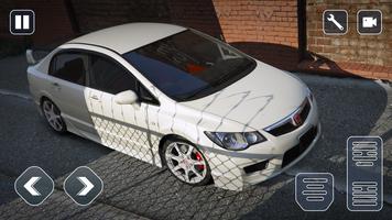 Furious Honda Civic City Race 스크린샷 1