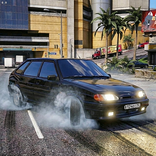 Lada 2114 Russian Car Driving