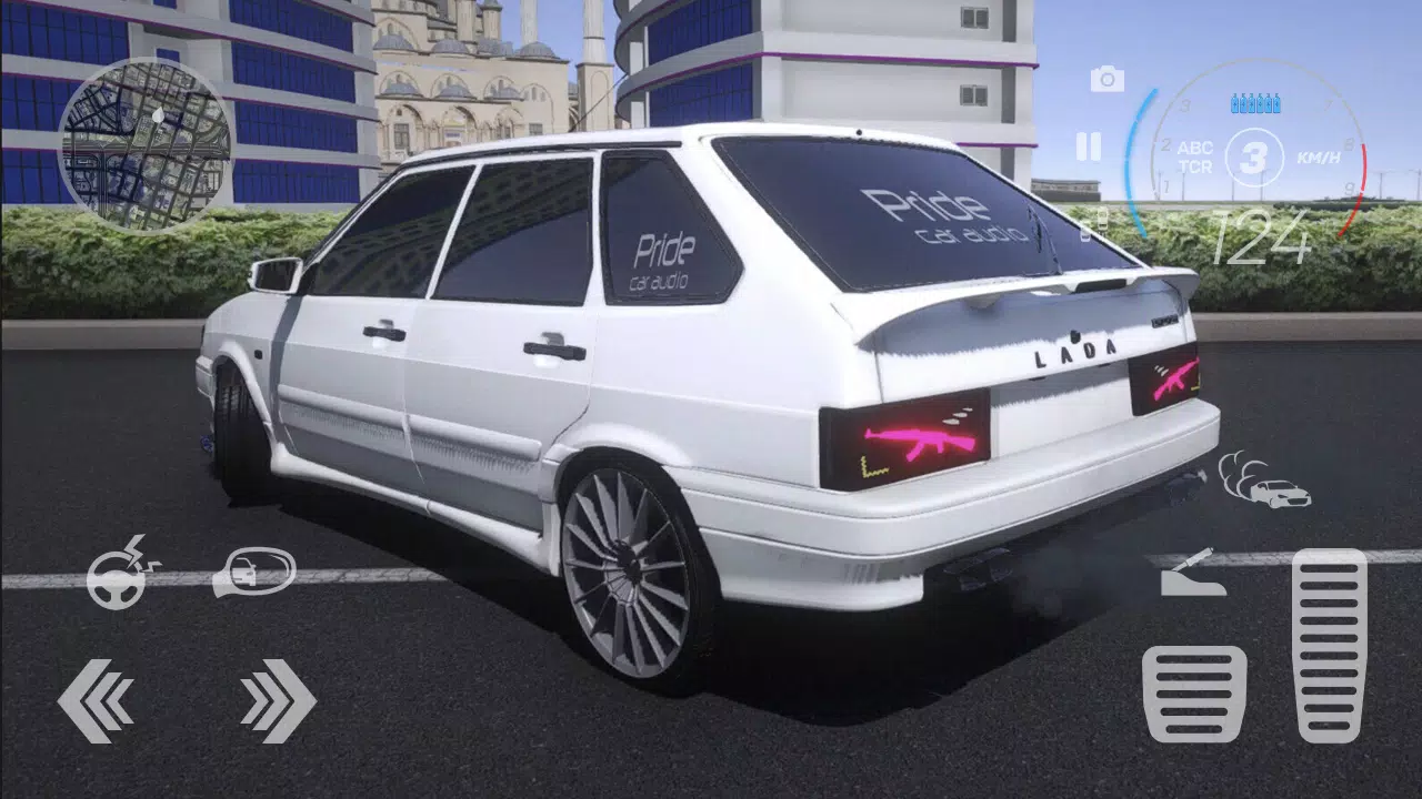 Lada 2114 Russian Car Driving