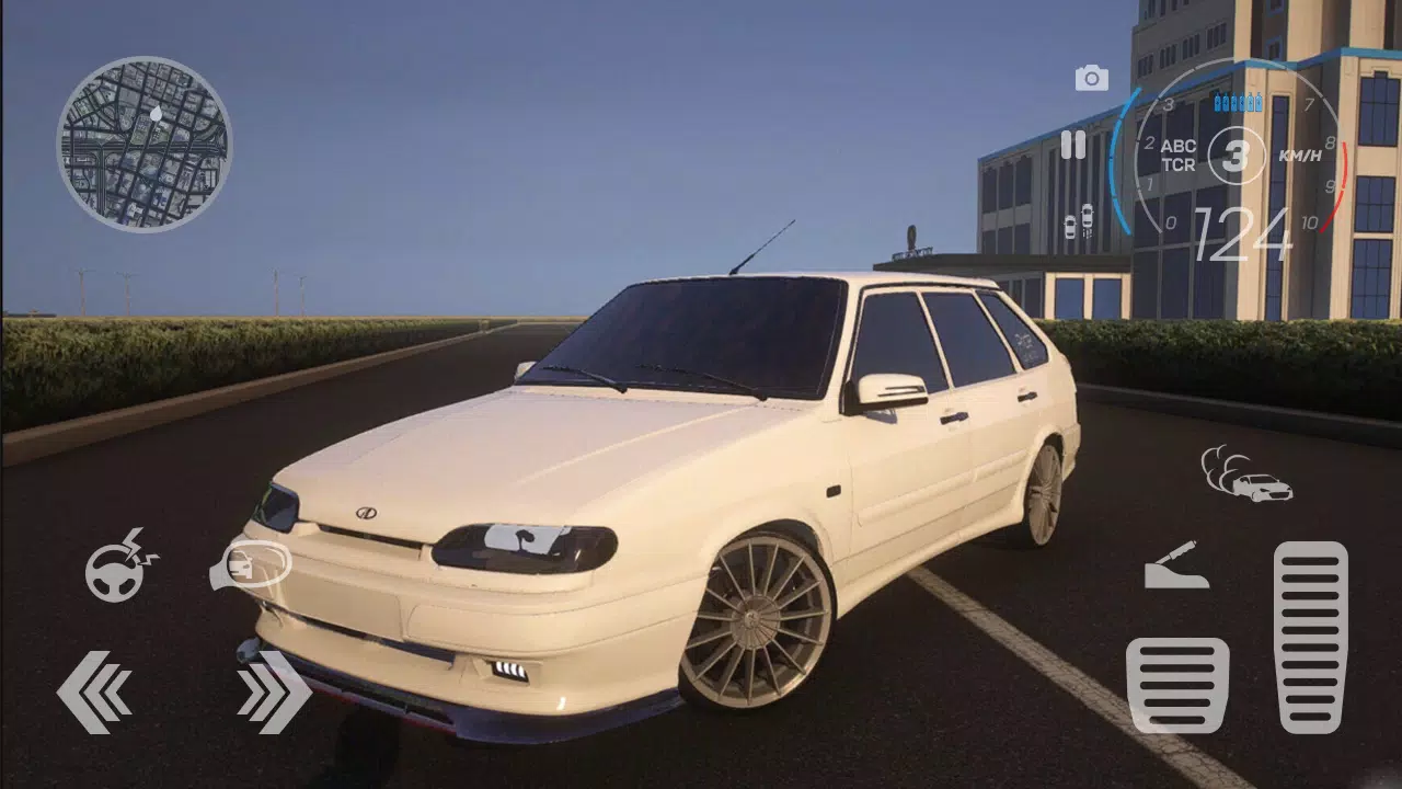 Lada 2114 Russian Car Driving