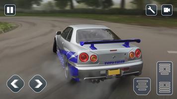 Sport Car Nissan Skyline Race Screenshot 3