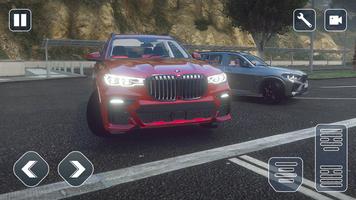 پوستر Sport Racing BMW X7 Car Drive