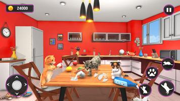 Virtual Pet Cat Games Offline Poster