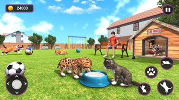 Virtual Pet Cat Games Offline captura de pantalla 2