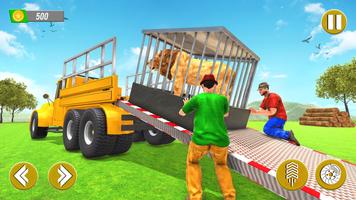 Animal Cargo Truck Driver Game تصوير الشاشة 3
