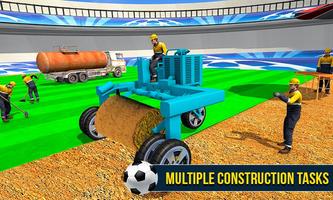 Football Stadium Builder 3D الملصق