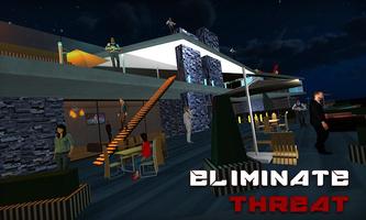 Rooftop City Sniper Secret Agent Game تصوير الشاشة 1