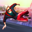 simulateur parkour sur le toit: run, flip & roll