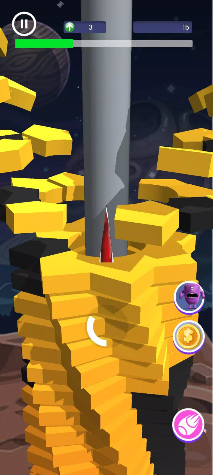 Stack Ball Blaster: Helix Jump