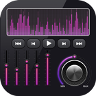 Mp3 player, Music player - Bands Equalizer icon