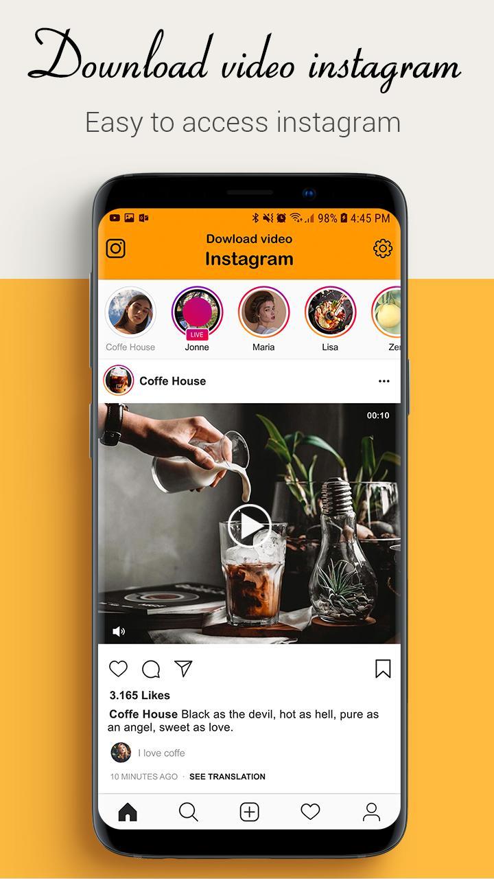 Download Video For Instagram For Android Apk Download