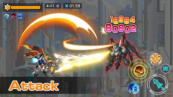 Mecha Hero: Battle Royale Game imagem de tela 1