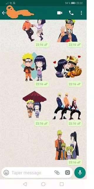 Download do APK de WAstickerApps desenhos animados Naruto 2020 para Android