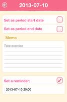 Period Tracker syot layar 3