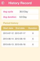 Period Tracker imagem de tela 2