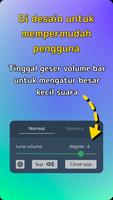 Pengatur Suara: Kecil,besarkan screenshot 1