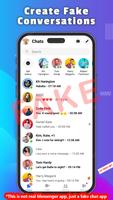 Fake Chat Prank Message poster
