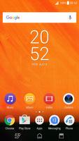 Sweet Orange Exceed - Theme for Xperia™ screenshot 1