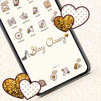FREE Classy Gold Icon Pack ポスター