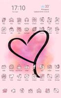 Pink Princess Icon Pack Cartaz