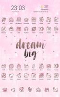 Pink Princess Icon Pack 스크린샷 1