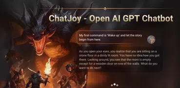 AI Chat RPG Game build on GPT