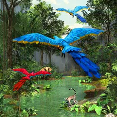 Скачать 3D Rainforest Live Wallpaper APK