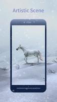 3D White Horse capture d'écran 1