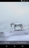 3D White Horse capture d'écran 3